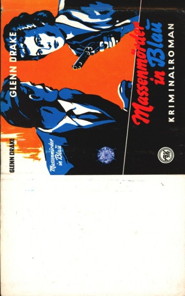 Drake, Glenn Leihbuch SU Massenmörder in Blau (Bach) nur Schutzumschlag