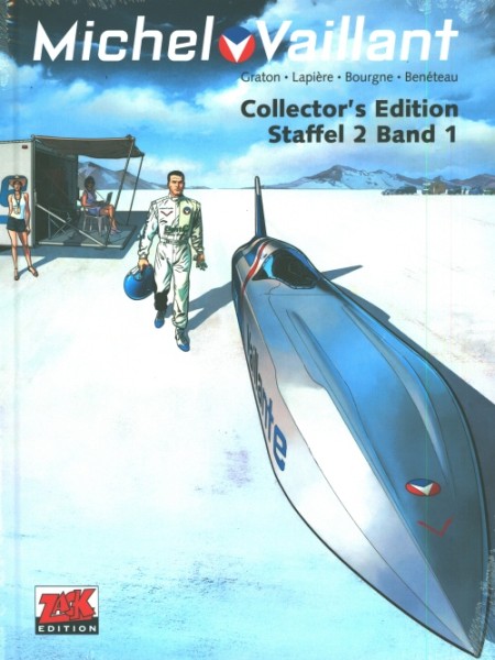 Michel Vaillant Collectors Edition Staffel 2 (Zack Edition, B.) Nr. 1-2 VZA