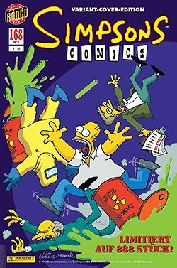 Simpsons (Dino, Gb.) Variant-Cover Nr. 168