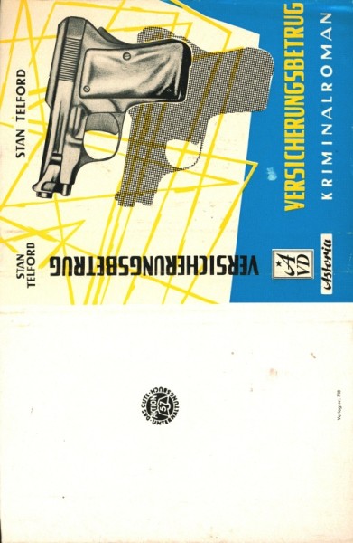 Telford, Stan Leihbuch SU Versicherungsbetrug (Astoria) nur Schutzumschlag