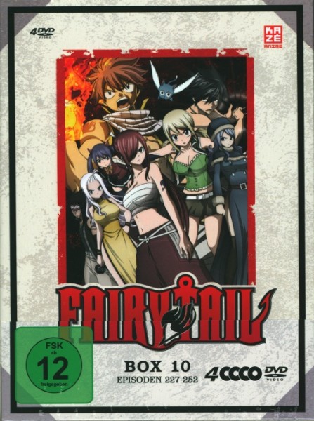 Fairy Tail - TV-Serie Box 10 DVD