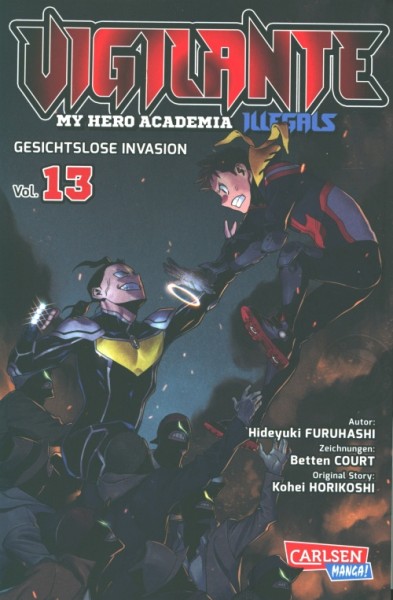 Vigilante - My Hero Academia Illegals (Carlsen, Tb.) Nr. 13-15