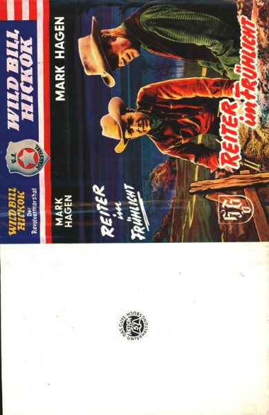 Wild Bill Hickok Leihbuch SU Reiter im Frühlicht (Borgsmüller) nur Schutzumschlag