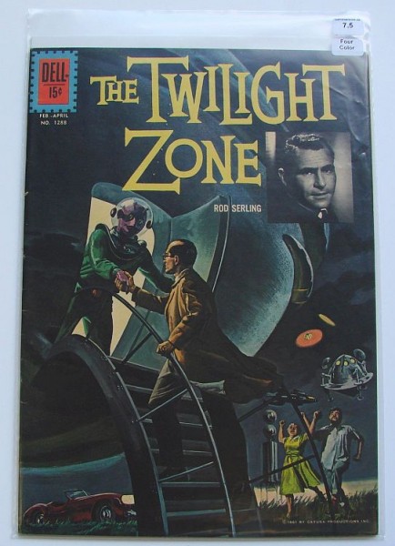 Four Color Nr.1288 The Twilight Zone Graded 7.5