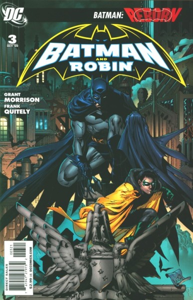 Batman and Robin (2009) Tony Daniel Variant Cover 3