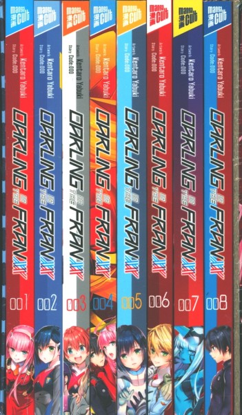 Darling in the Franxx (Manga Cult, Tb.) Nr. 1-8 im Sammelschuber