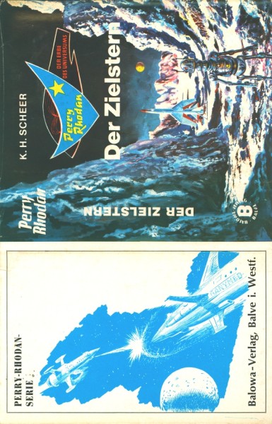 Perry Rhodan Leihbuch SU Zielstern (Balowa) nur Schutzumschlag
