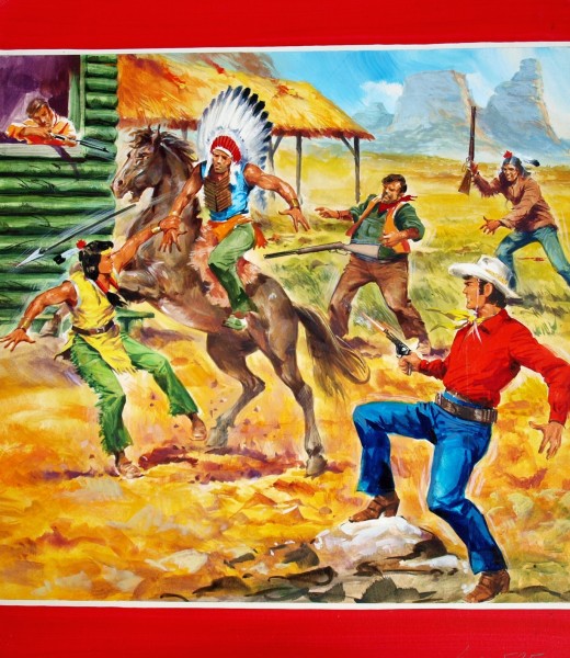 Originalzeichnung (1197) Lasso 525 ÜF