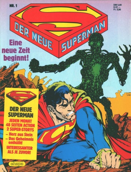 Neue Superman (Ehapa, GbÜ.) Jhrg. 1987 Nr. 1-3