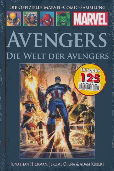 Offizielle Marvel-Comic-Sammlung 125: Avengers: Die Welt der Avengers (86)
