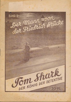 Tom Shark (Moewig-Nachkrieg) grau-weißes Cover Nr. 2
