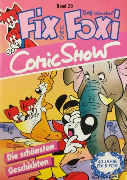 Fix und Foxi Comic Show (Pabel/Moewig, Tb.) Nr. 1-20