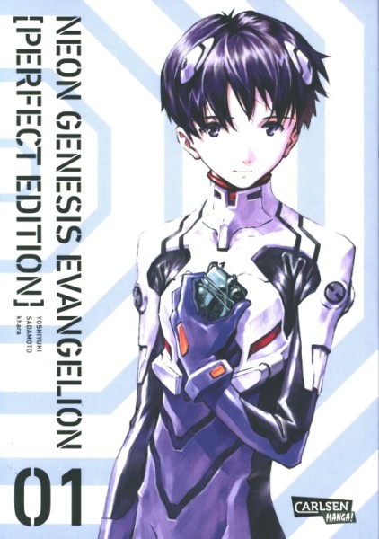 Neon Genesis Evangelion - Perfect Edition (Carlsen, Tb.) Nr. 1-4 zus. (Z1)