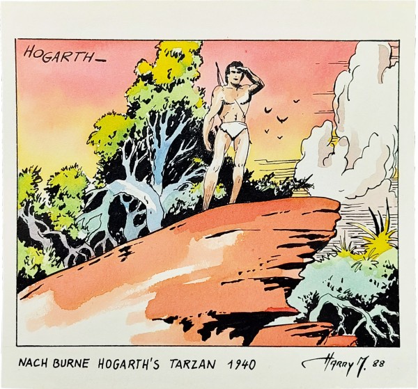 Originalzeichnung (1749) Tarzan KF