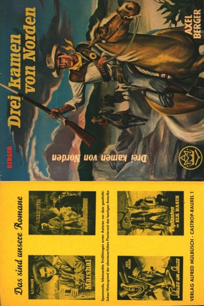 Berger, Axel Leihbuch SU Drei kamen von Norden (Mülbüsch) nur Schutzumschlag