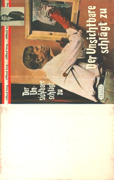 Clifford King Leihbuch SU Unsichtbare schlägt zu (Rekord) nur Schutzumschlag