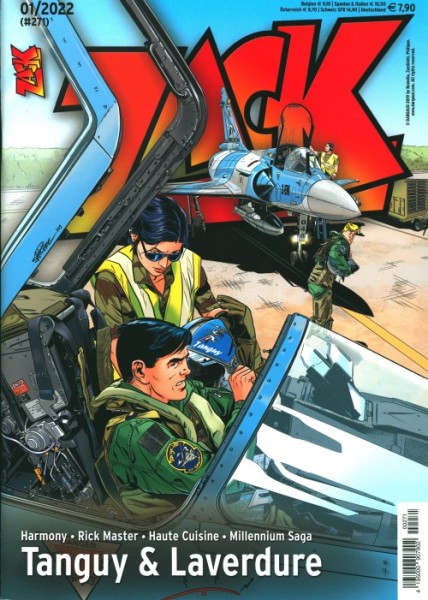 Zack Magazin (Mosaik, Zeitschrift, GbÜ.) Jahrgang 2022 Nr. 1-12 kpl. (Z1)