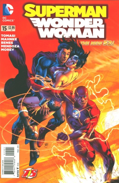 Superman/Wonder Woman (2013) Flash 75 Variant Cover 15