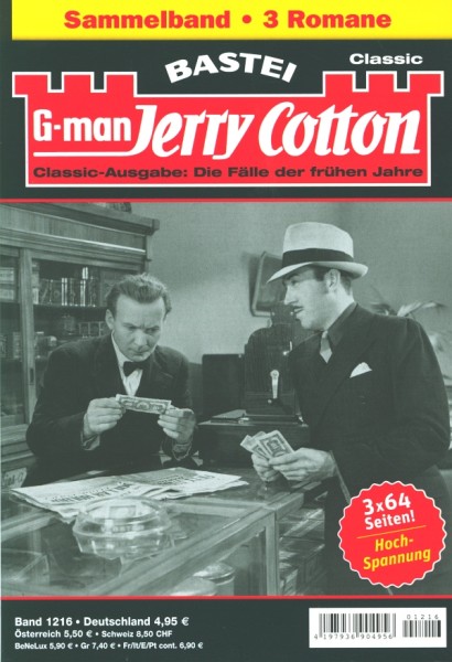 Jerry Cotton Classic Sammelband 1216