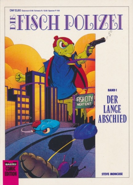 Bastei Comic Edition (Bastei, Br.) Fisch Polizei Nr. 1+2 kpl. (Z1)