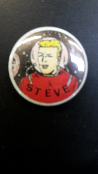 Steve Kopf links Anstecknadel/Button