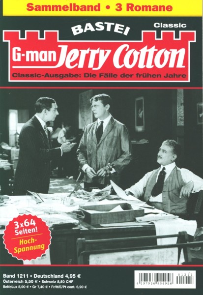 Jerry Cotton Classic Sammelband 1211