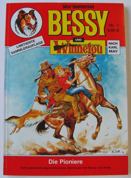 Bessy und Winnetou (Hethke, Br.) Nr. 1-3 kpl. (Z1-2)