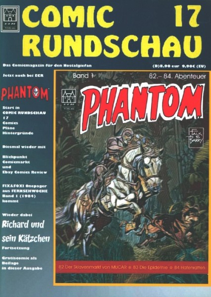 Comic Rundschau (Zeitschrift, GbÜ) Nr. 15-17 (neu)