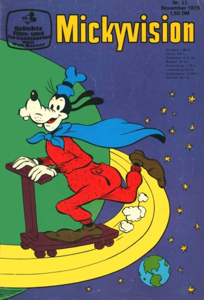 Mickyvision (Walt Disney's) (Ehapa, Gb.) Jhg. 1975 Nr. 1-12