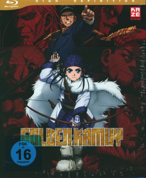 Golden Kamuy Vol.1 Blu-Ray im Schuber