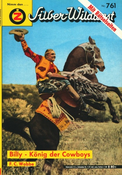 Silber-Roman Wildwest (Zauberkreis) Billy Jenkins Nummern
