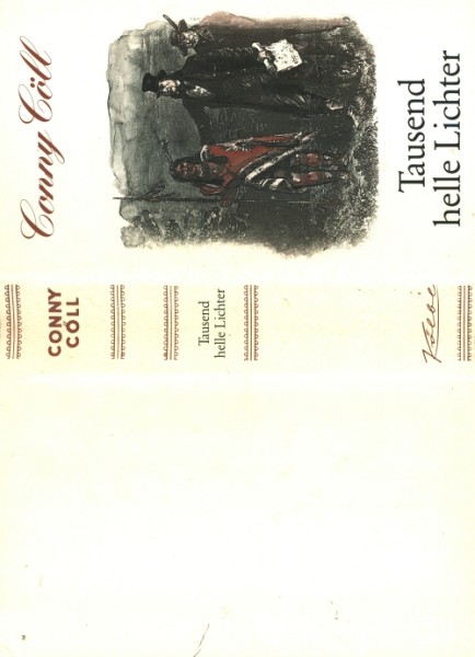 Conny Cöll Leihbuch ND SU Tausend helle Lichter (Kölbl) Nachdruck nur Schutzumschlag