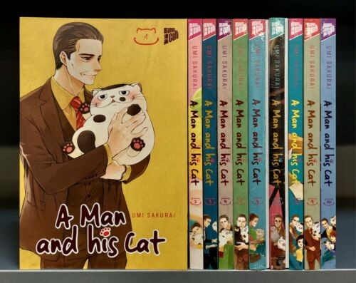 A Man and his Cat (Manga Cult, Tb.) Nr. 1-10 zus. (neu)