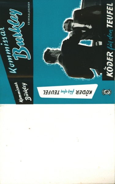 Kommissar Burkley Leihbuch SU Köder für den Teufel (Liebel) nur Schutzumschlag