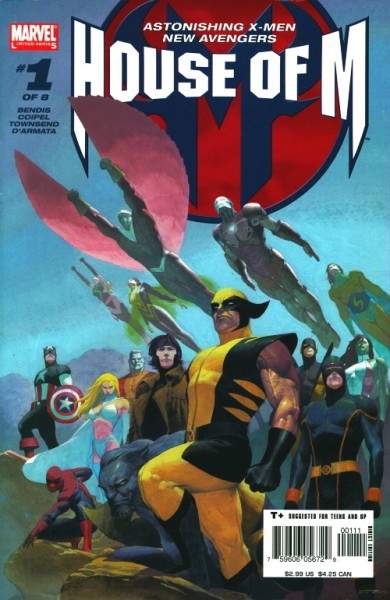 House of M (2005) 1-8 kpl. (Z1-2)