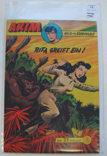 Akim - Held des Dschungels (Lehning, Gb.) Österreich-Ausgabe Nr. 1-39