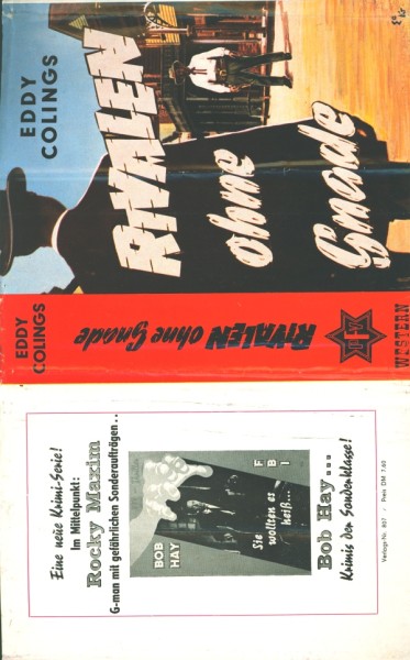 Colings, Eddy Leihbuch SU Rivalen ohne Gnade (Feldmann) nur Schutzumschlag