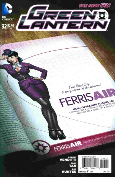 Green Lantern (2011) Bombshells Variant Cover 32