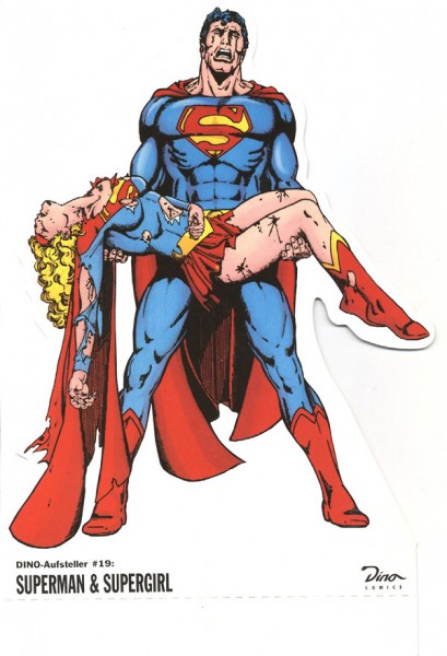 Dino-Aufsteller (Dino) 19 Superman & Supergirl