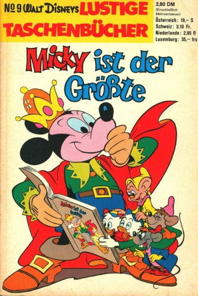 Lustiges Taschenbuch (Ehapa, Tb.) No. Ausgabe 1. Auflage (s/w, Farbe) Nr. 1-14