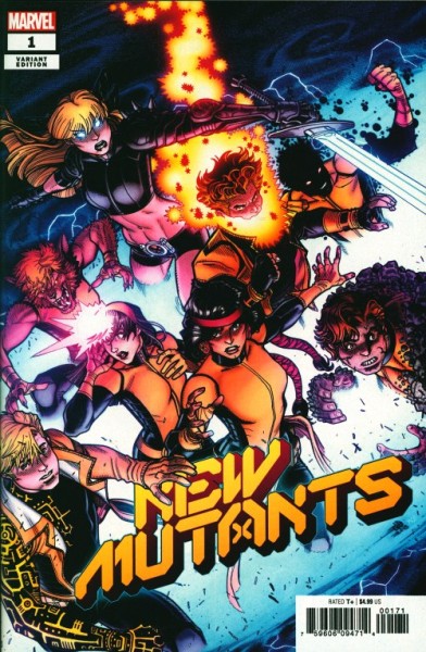 New Mutants (2020) 1:25 Variant Cover 1