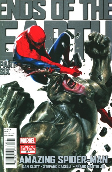 Amazing Spider-Man (2003) Gabriele Dell'Otto Variant Cover 687