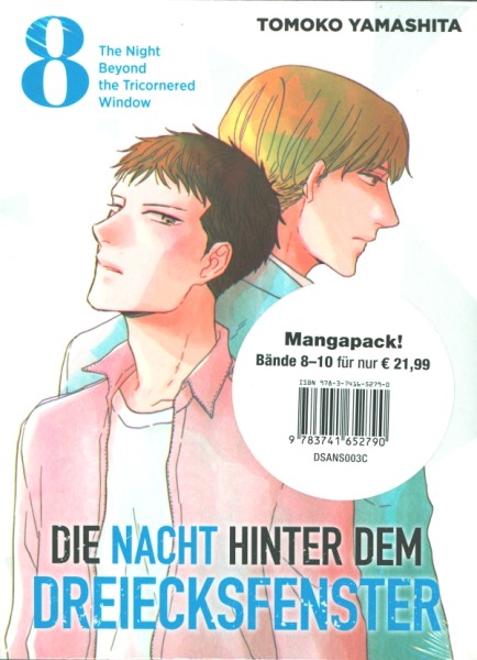Die Nacht hinter dem Dreiecksfenster Manga Pack 3 (Band 8-10)
