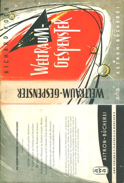 Koch, Richard Leihbuch SU Weltraum-Gespenster (Awa) nur Schutzumschlag