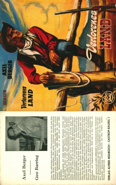 Berger, Axel Leihbuch SU Verlorenes Land (Mülbüsch) nur Schutzumschlag
