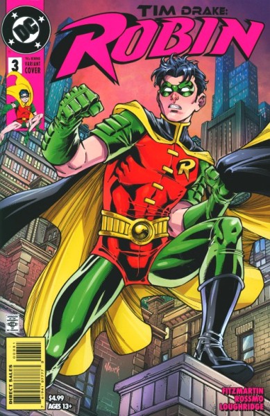 Tim Drake: Robin (2022) '90s Month Variant Cover 3
