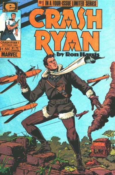 Crash Ryan (1984) 1-4 kpl. (Z1-2)