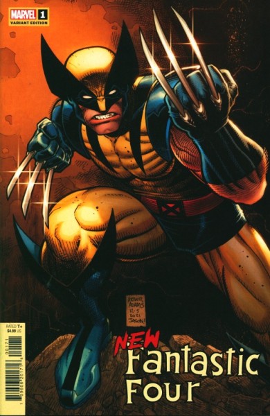 New Fantastic Four (2022) Arthur Adams Variant Cover 1