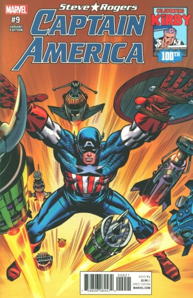 Captain America - Steve Rogers (2016) 1:10 Variant Cover 9