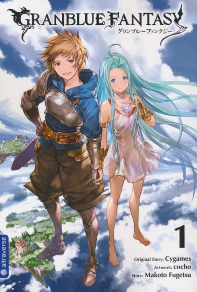 Granblue Fantasy (Altraverse, Tb.) Nr. 1-6 zus. (Z1)